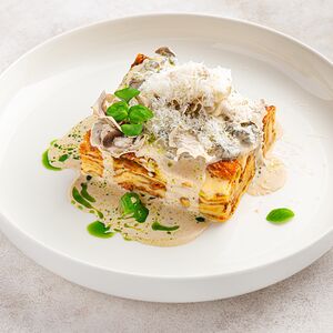 Мясная лазанья