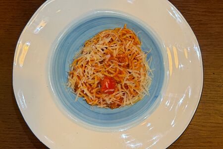 Паста с томатами 