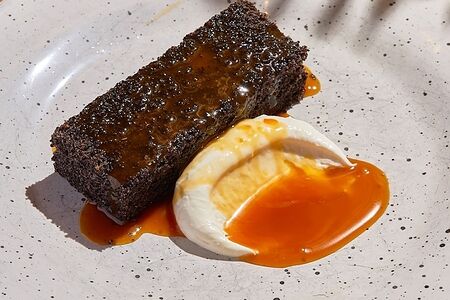 Маковый торт с кремом маскарпоне