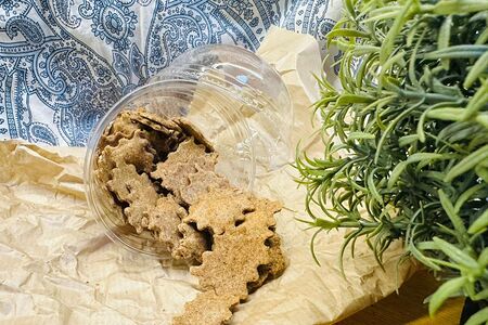 Крекеры ржаные с отрубями