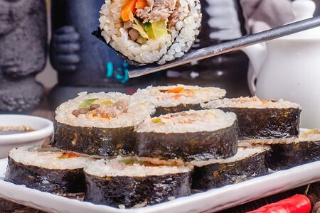 Кимпаб с тунцом