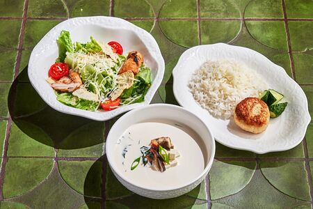 Обед из 2-х блюд (Салат/Суп)