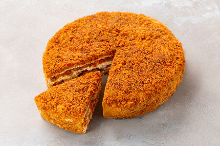 Морковный торт с амарантом