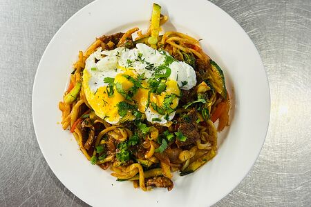 Жареный лагман