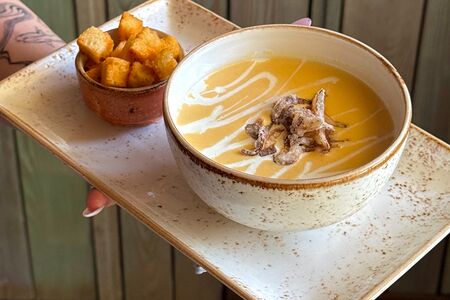 Сырный крем-суп