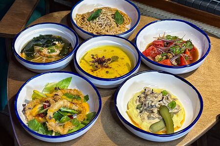 Комбо №4 (суп, салат и горячее)