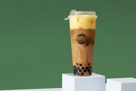 Бабл-коктейль на кофейной основе