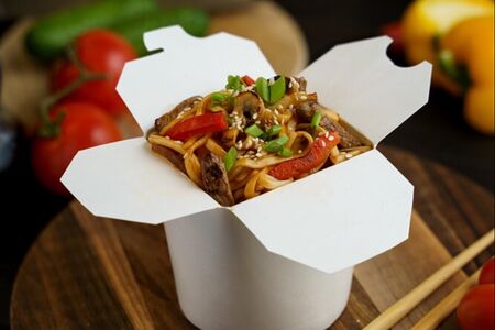 Удон с овощами 