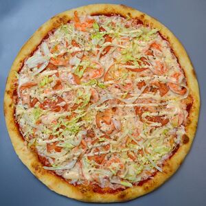 Пицца с Креветками