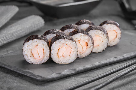 Мини ролл с креветкой