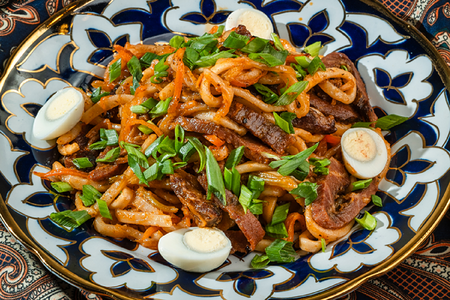 Жареный лагман