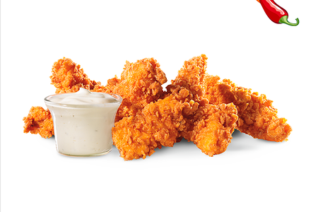 Острые Чикен Тендерс большая порция