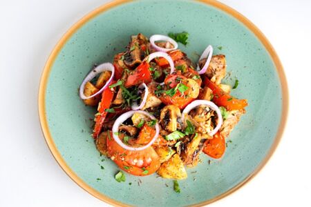 Жаркое со свининой 