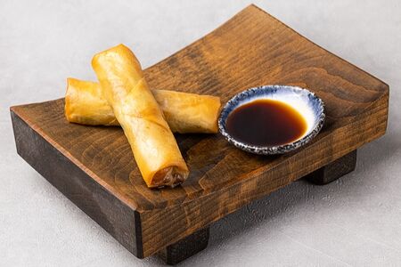 Спринг-ролл с овощами