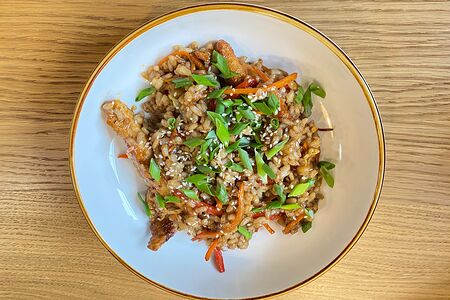 Вок Курица терияки