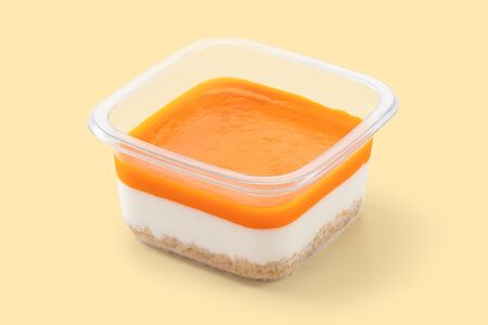 Чизкейк Маракуйя-облепиха