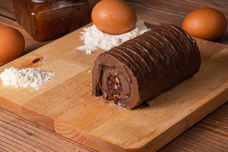 Шоколадный рулет