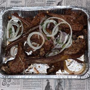 Шашлык из бараньего антрекота