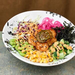 Поке с креветкой