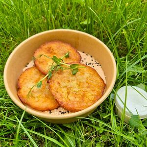 Драники со сметаной 