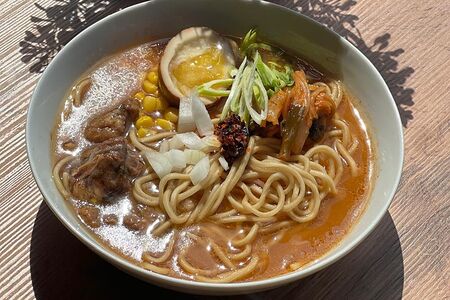 Рамен с говядиной Кимчи S