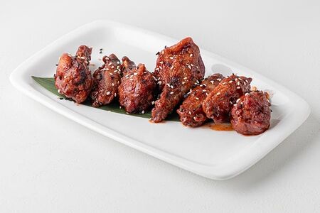 Крылышки в соусе барбекю