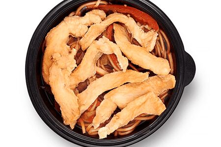 Лапша Удон с курицей 