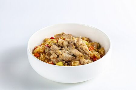 Рис с курицей