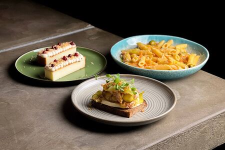 Сет №47 Салат, горячее, десерт