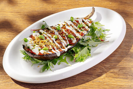 Баклажан с йогуртовым васаби