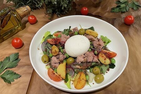 Нисуаз с консервированным тунцом