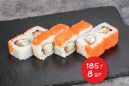 Ролл Калифорния с лососем