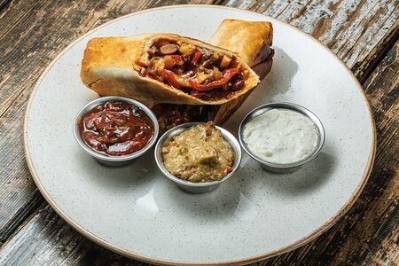 Буррито с курицей