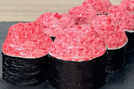 Запеченный с креветкой