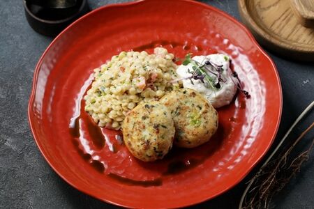 Щучьи котлеты с птитимом