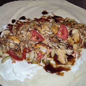 Шаурма Сирийская гранатовая