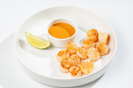 Гребешок на гриле