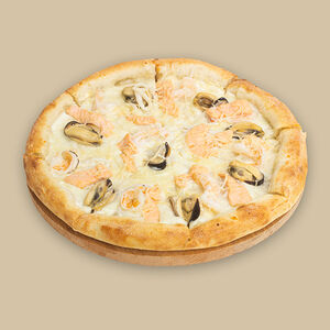 Пицца с морепродуктами