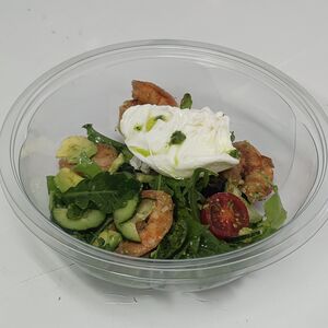 Салат Зеленый с креветками