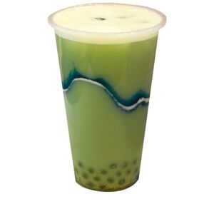 Bubble tea Apple-kiwi