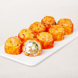 Ролл Запеченный лосось терияки