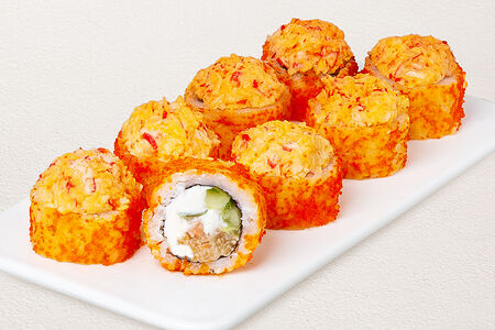 Ролл Запеченный лосось терияки