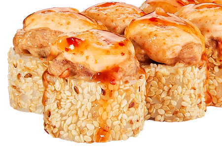 Запеченный тартар с тунцом