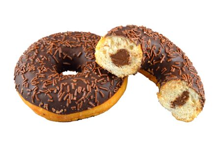 Донат шоколадный