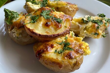 Гарнир Чесночная картошка 