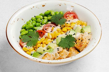 Поке с курицей 290г