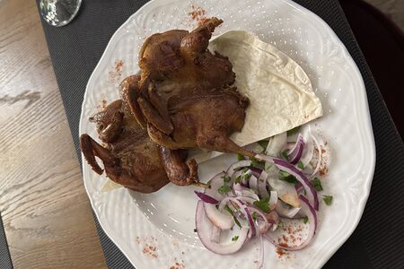 Перепёлка на мангале