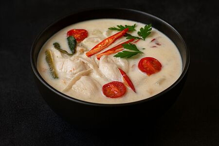 Суп Том кха с курицей
