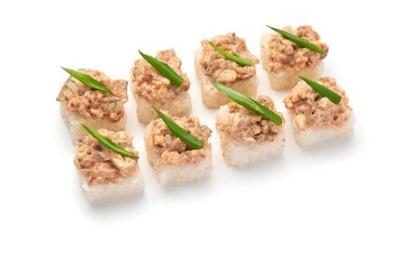 Суши-кейк угорь