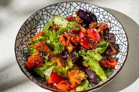 Салат с баклажанами 